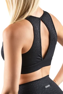 SPORTOVNÍ PODPRSENKA LEOPARD 2.0 BLACK