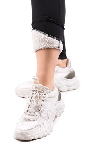 LEGÍNY WINTER FLEX BLACK - Veľkosť: XS