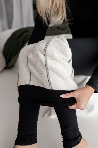 LEGÍNY WINTER FLEX BLACK - Veľkosť: XL