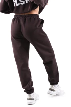 TEPLÁKY GLSR OVERSIZED DARK BROWN_2