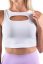 CROP TOP ULTIMATE WHITE - Velikost: S
