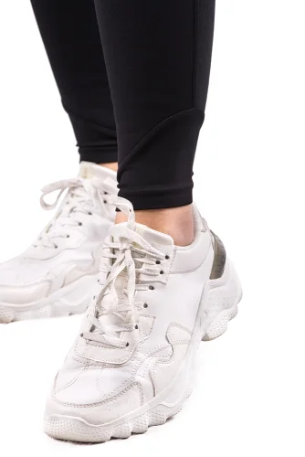 LEGÍNY WINTER FLEX BLACK - Veľkosť: XS