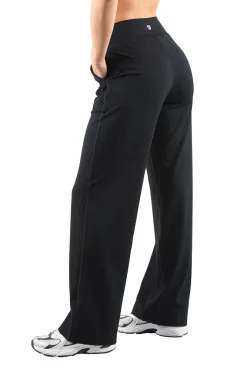 LEGÍNY COMFORT STRAIGHT BLACK (PRODLOUŽENÉ)