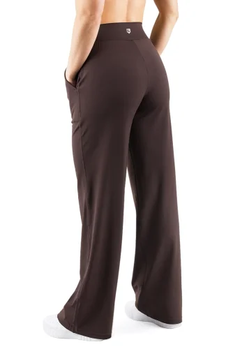 LEGÍNY COMFORT STRAIGHT DARK BROWN