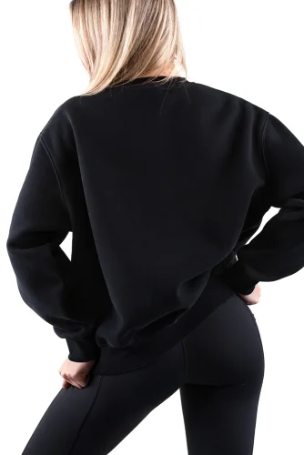 MIKINA GLSR OVERSIZED BLACK