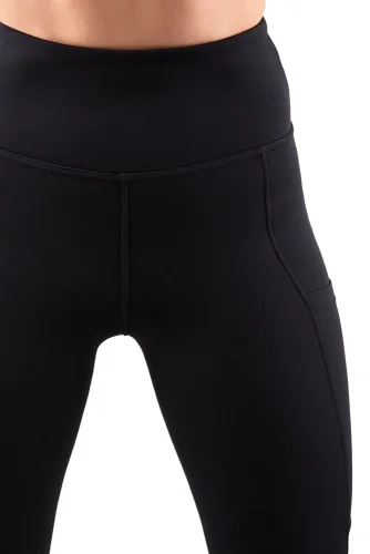 LEGÍNY WINTER FLEX BLACK - Veľkosť: XS
