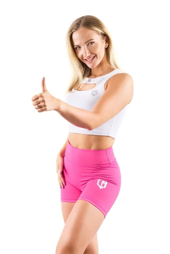 ŠORTKY ICONIC DELUXE HOT PINK_1