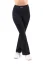 LEGÍNY FLARE BLACK - Veľkosť: XL