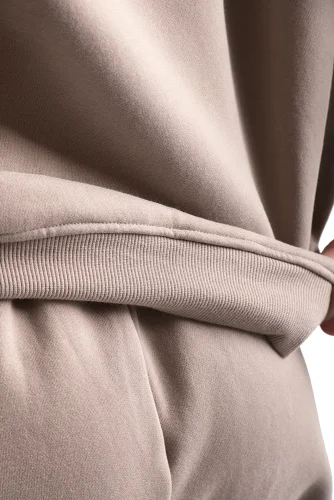 MIKINA S KAPUCÍ GLSR OVERSIZED CAPPUCCINO_3
